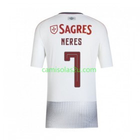 Camisolas de futebol Sport Lisboa e Benfica David Neres 7 Equipamento 3ª 2022/23 Manga Curta